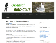 Tablet Screenshot of orientalbirdclub.org